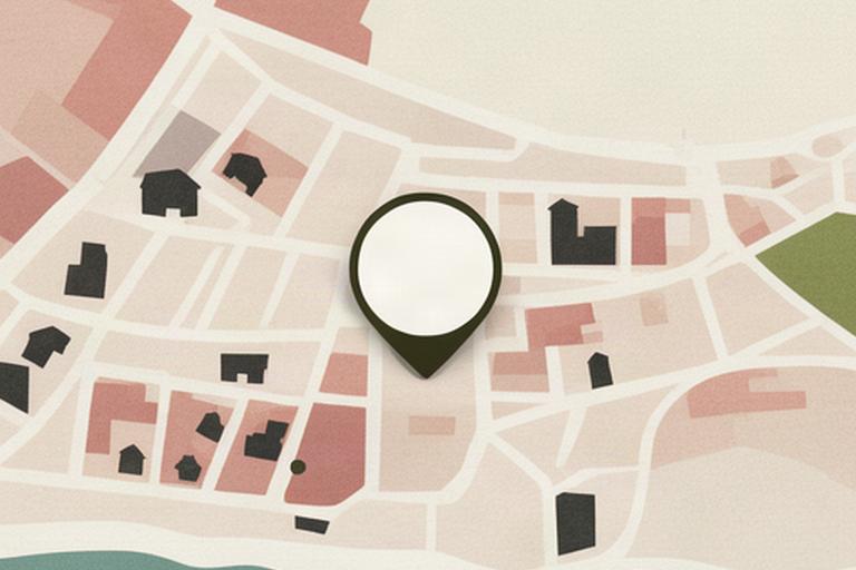 Mapa ilustrado de la zona de Calle Camino Carros en Adra, Almería